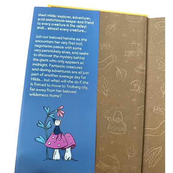 Hilda and the Hidden People hardcover children's book ages 7-10 TV series - Picture 3 of 3